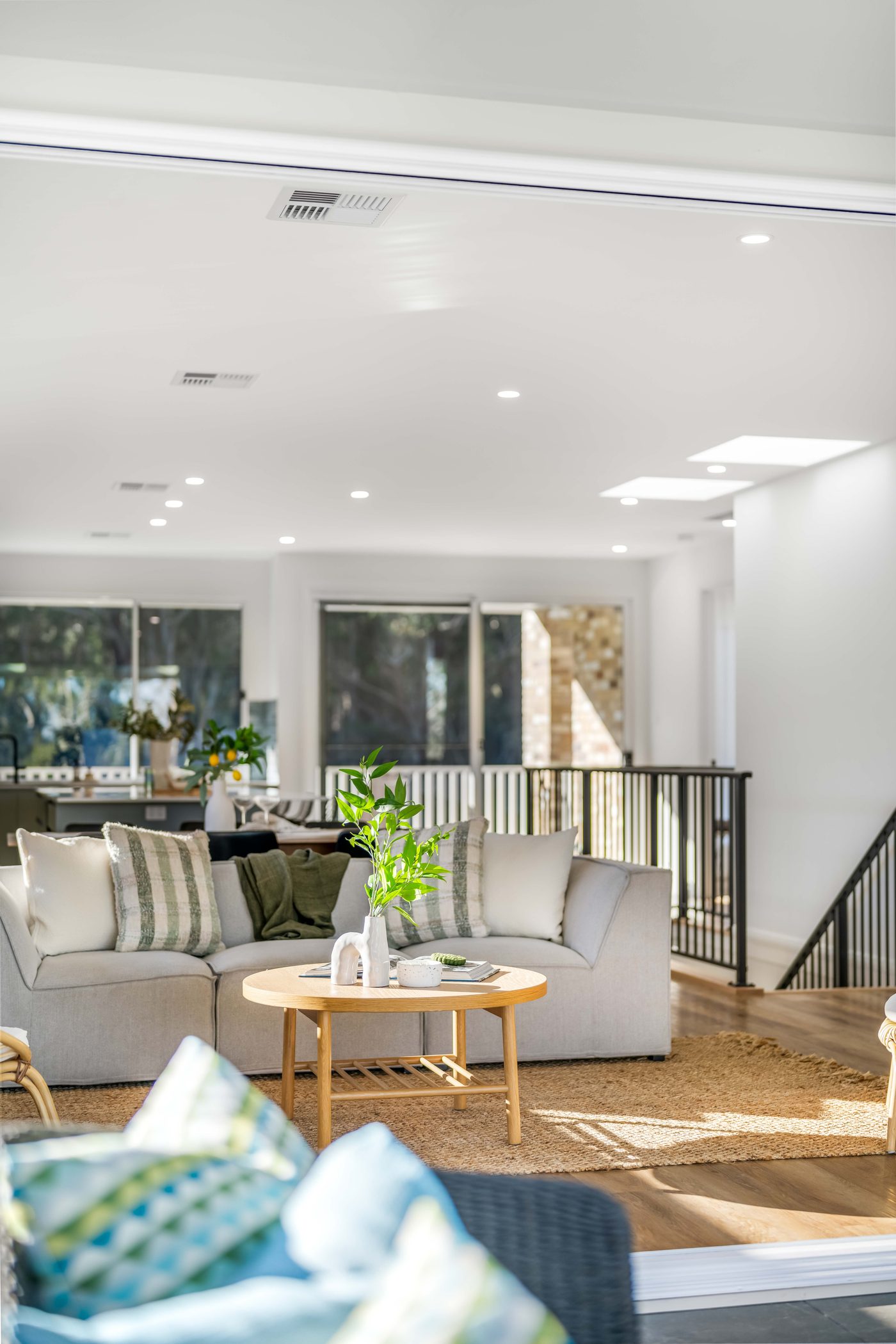 Relaxed living room styling at Drift